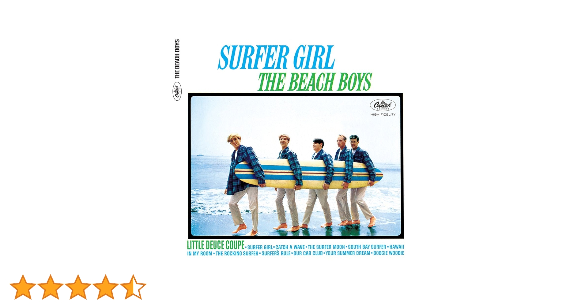 Amazon.co.jp: Surfer Girl: ミュージック